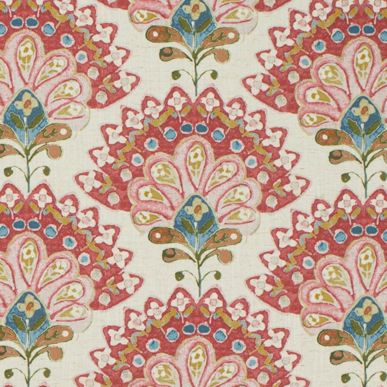 Upholstery Fabric - Pink Abstract & Geometric,Floral Upholstery Fabric 54 Inches"